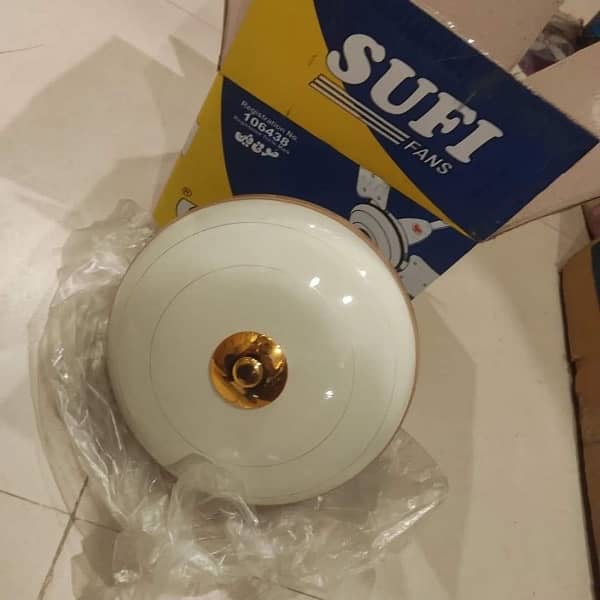 Sufi Fan new box pack celling Fan with 5 years warranty size 56 inches 0