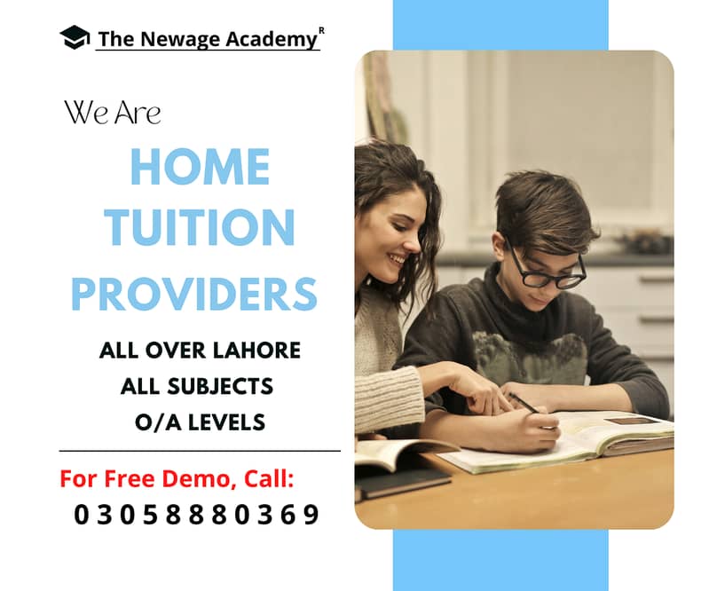 Male, Female Home Tutors & Home Tuition Available in Lahore 0