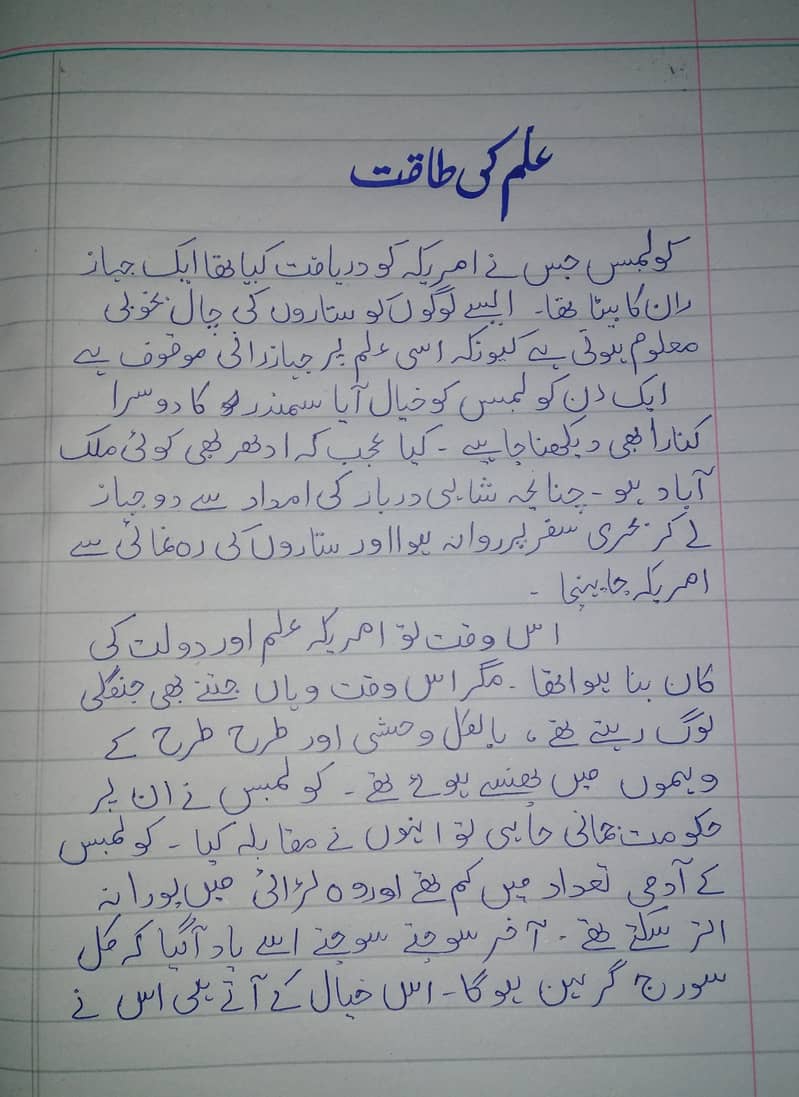 Professional urdu and English assignment work in low cost. 6
