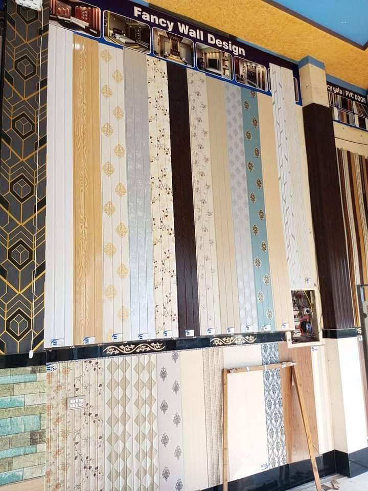 PVC Wall Panels/ WPC Wall panel/ Hard Panels / Bed Wall / Media Wall 7