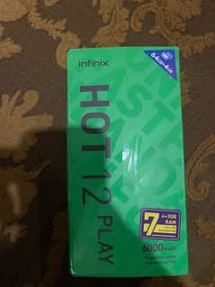 Infinix hot 12 play mint condition 0