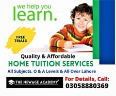 Male & Female Home Tuition & Home Tutors Available in Lahore 0