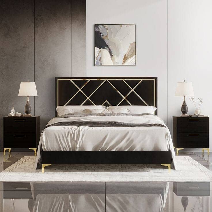 dubal bed/bed set/Turkish design/factory rates 4