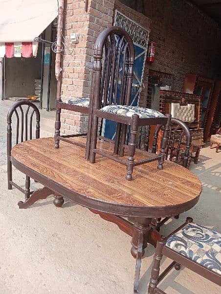 dining table with chairs/ dining table for sale 1