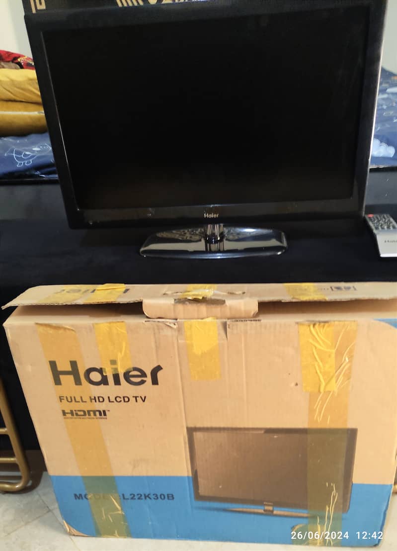 LED TV and Home Theater sound system for sale 2