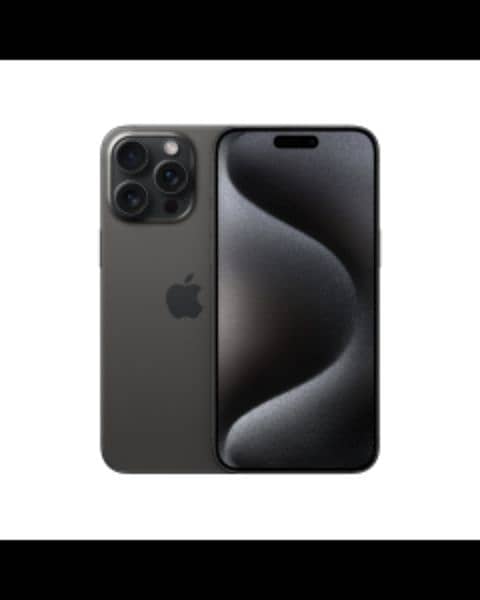 i phone 15 pro max 256. black 0