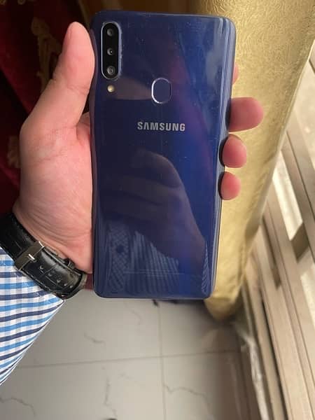 SAMSUNG A20s with box + Accessories 2