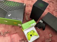 xbox series x 10/10 with 2 controllers scratchless condition 0