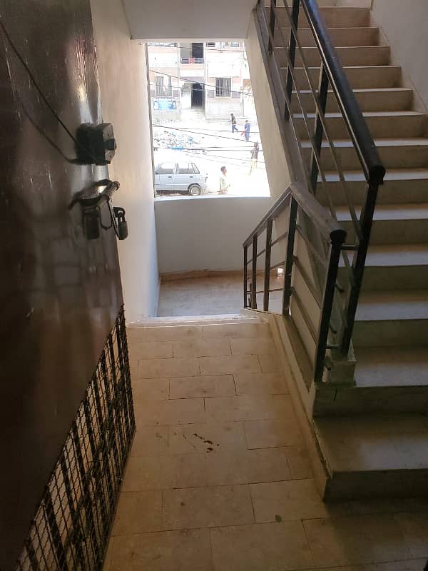 Flat For Sale In Allah Wala Town Korangi Crossing 9