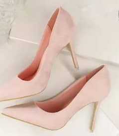 peach pink heels 0