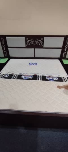 Bubble padding 2 in 1 king size medicated mattress