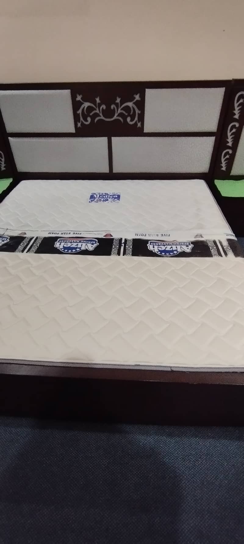 Five star. 2 in 1 king size medicated mattress 2