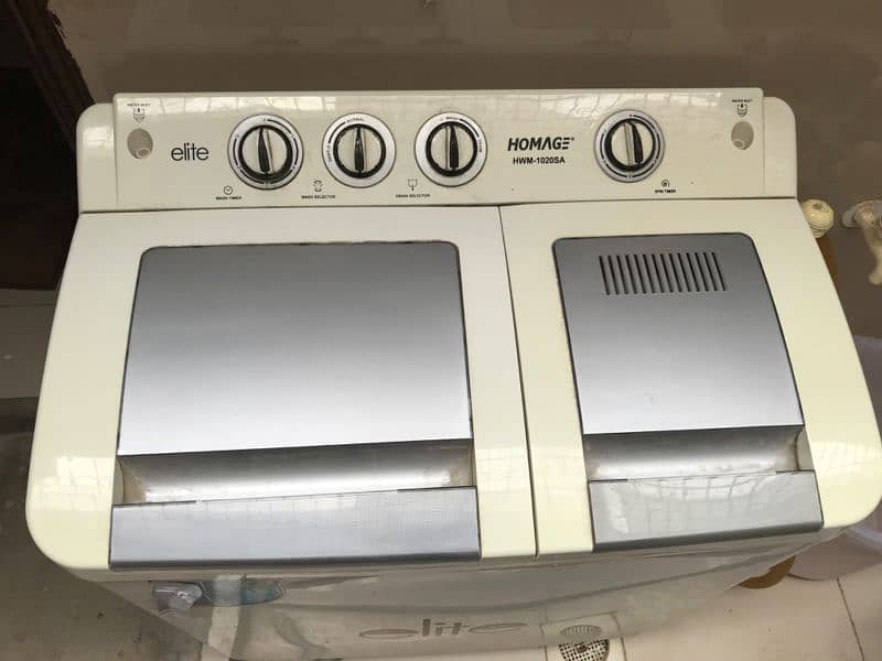 homage washing machine 0