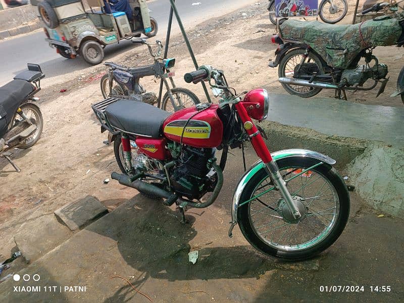 Honda 180 Karachi number 4