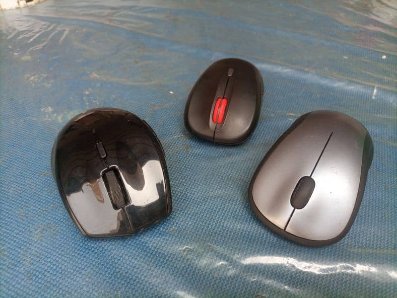 Logitech, Lenovo, Tecknet 3 mouse available without wireless dongle 3