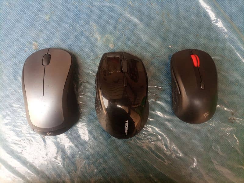 Logitech, Lenovo, Tecknet 3 mouse available without wireless dongle 4
