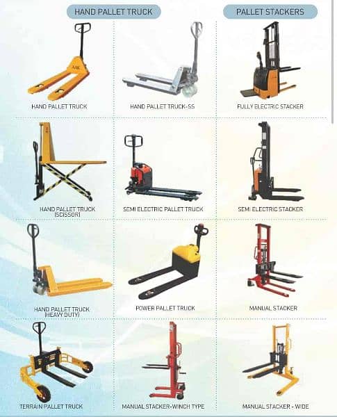 Forklift Hand Pallet Truck Stacker 2