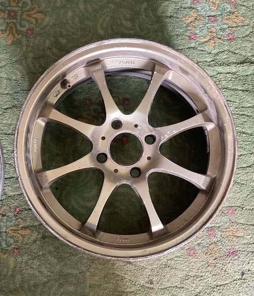 15 inches light weight alloy rims 8