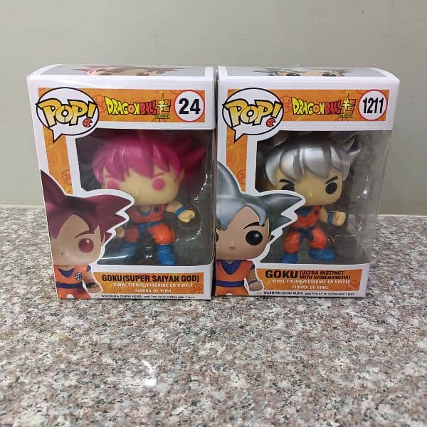 Dragon Ball Super Goku Funko Pops 0