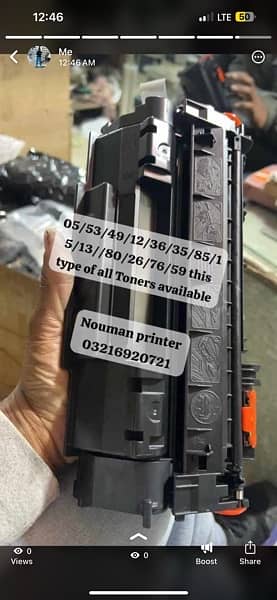 all type printer toner and parts available 5