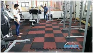 Gym Rubber Tiles / Youga Mat / Mat / Wallpaper / Wooden Floor / Fluted