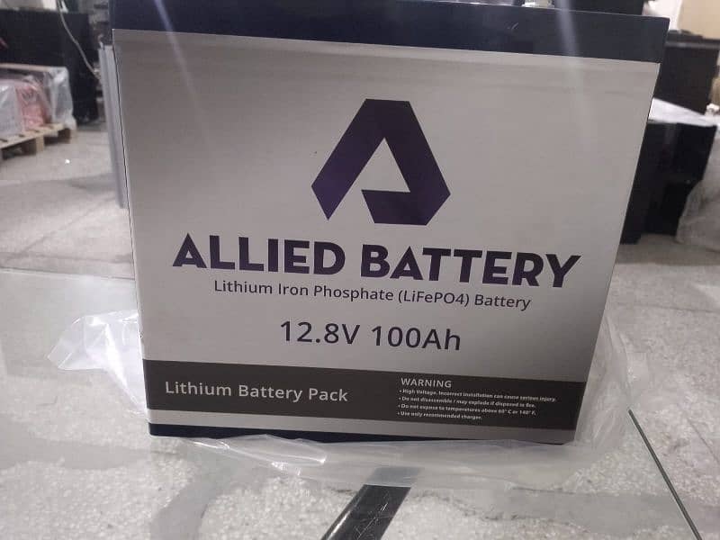 Branded Lithium and Dry batteries available 5ah to 200ah 0