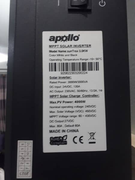 Apollo Inverter 4 Kw. 3