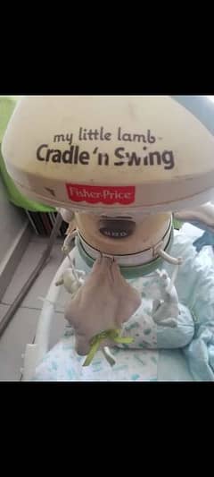 fisher price automatic swing and cradle