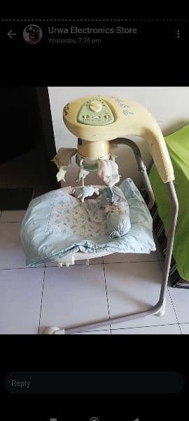 fisher price automatic swing and cradle 1