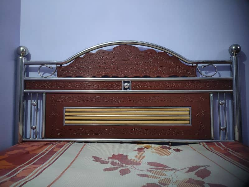 Original Steel king size bed 0