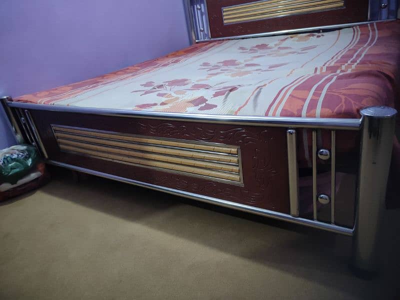 Original Steel king size bed 2