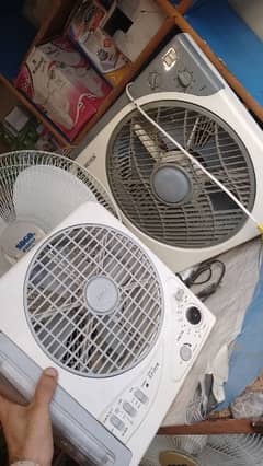 Rechargeable fan and 12 volte