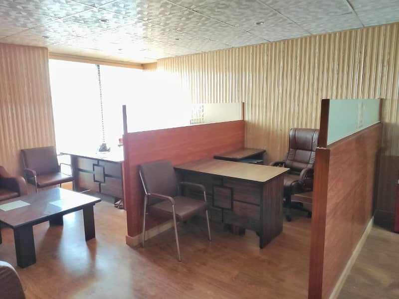 Ideal 600 SqFt Office for Rent on Main Boulevard Gulberg Lahore 7