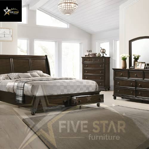 Bed Set / Wooden Bed / King Size Bed / Double Bed / Single Bed 3