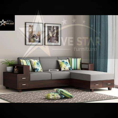 Sofa | Sofa Set | L Shape Sofa | Wooden Sofa | 5 Seater Sofa 10