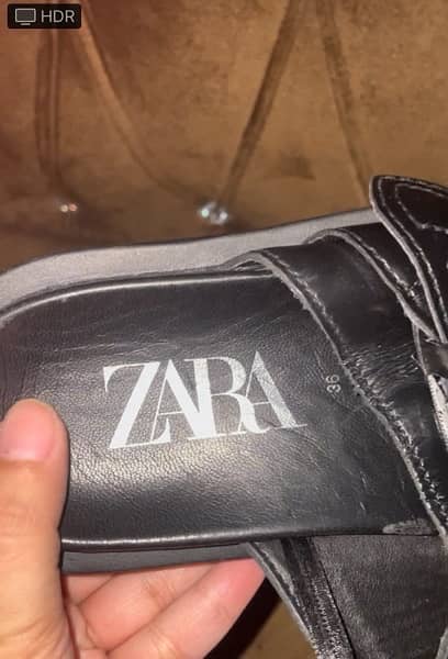 ZARA leather slipper 4