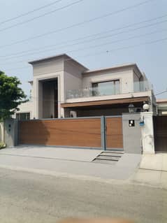 Corner Brand New 2 Kanal Modern Design House for Sale Near Lums 0