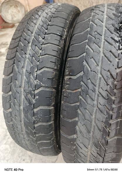 13 Inches Tyres Pair Available in Good Condition 0