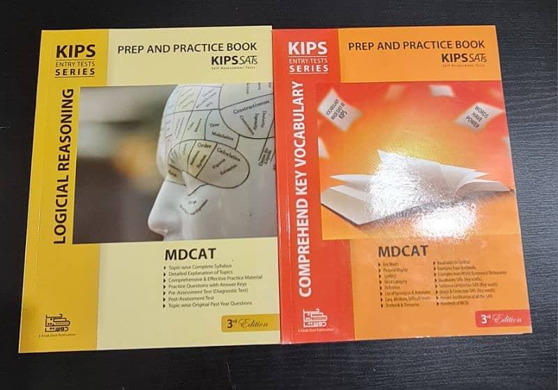 KIPS MDCAT  latest edition coursebooks and workbooks - set of 10 1