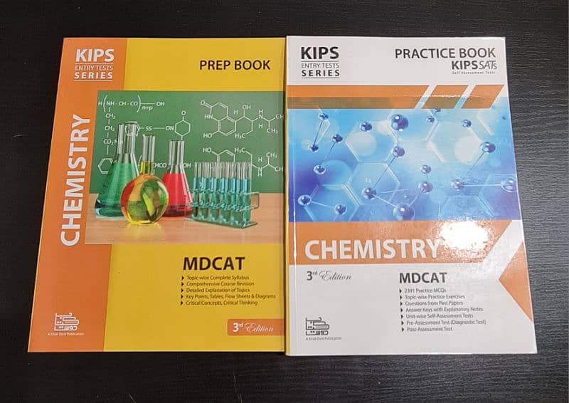 KIPS MDCAT  latest edition coursebooks and workbooks - set of 10 4