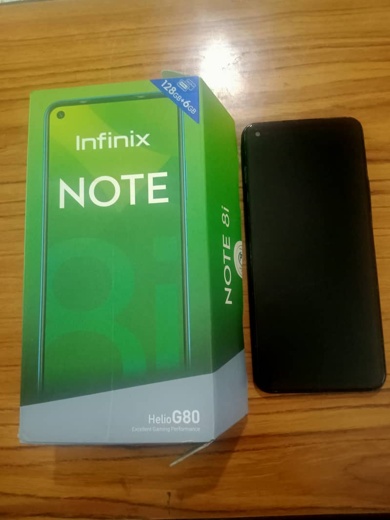 Infinix note 8i with original charger for sale 10