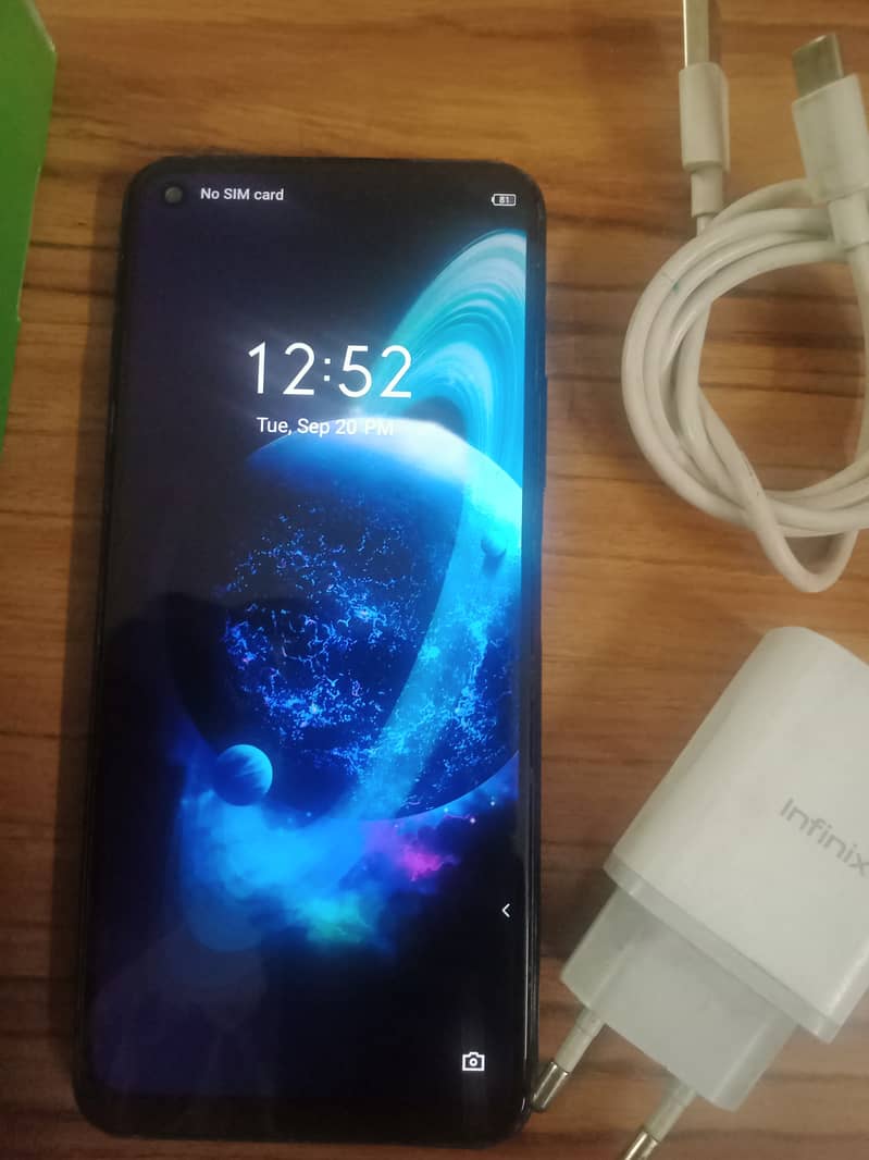 Infinix note 8i with original charger for sale 11