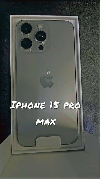 iPhone 15 pro max 256 g. b 0