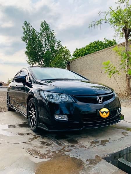 Urgent Sale, Black Honda Civic VTi Oriel Prosmatec 2011 4