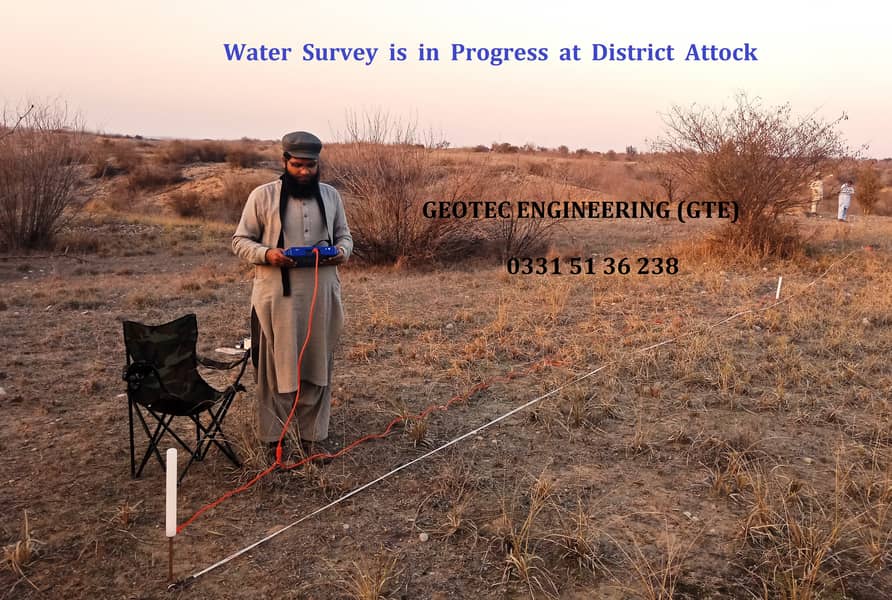 Water Survey, Water Detection, Water Searching Boring, Drilling, ERS 18