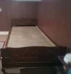 Wooden Single Bed