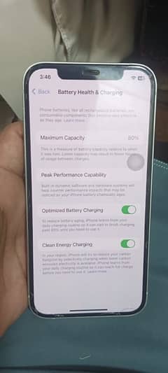 iPhone 12   10by 10 64 gb non pta jv  battery 80