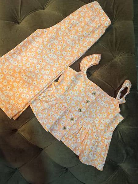 two piece western dress 18 to 24 months 1
