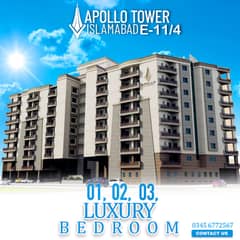E11/4 APOLLO TOWER 2 Bed Room FULLY FURNISHED