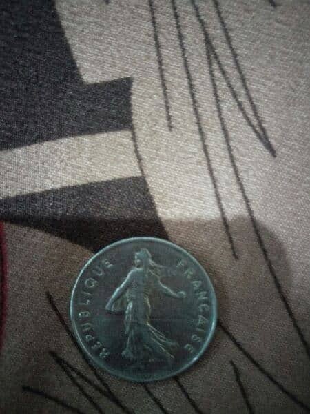 5 frances coin 1